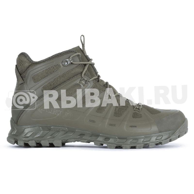 Ботинки треккинговые AKU Selvatica Tactical Mid GTX цвет Ranger Green