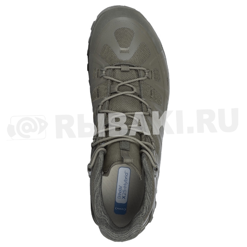 Ботинки треккинговые AKU Selvatica Tactical Mid GTX цвет Ranger Green