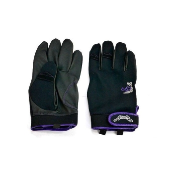 Перчатки NORIES Casting Glove NS-02 цвет Черный / Пурпурный в интернет магазине Rybaki.ru