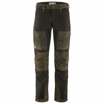 Брюки FJALLRAVEN Varmland Wool Trousers M цвет Dark Olive-Dark Olive Camo