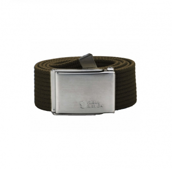 Ремень FJALLRAVEN Canvas Belt цвет Dark Olive