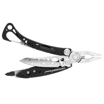 Мультитул LEATHERMAN Skeletool Damascus цв. Черный в интернет магазине Rybaki.ru