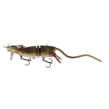 Крыса SAVAGE GEAR 3D Rad 20 см 32 г цв. 01-Brown в интернет магазине Rybaki.ru