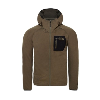 Куртка THE NORTH FACE Men's Borod Hoodie цвет New Taupe Green / TNF Black в интернет магазине Rybaki.ru