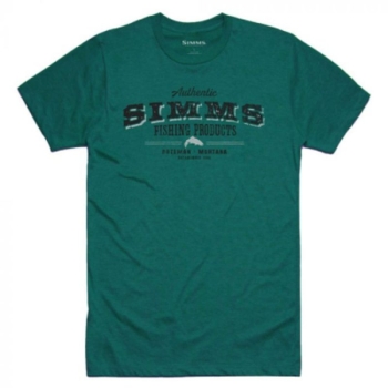 Футболка SIMMS Working Class T-Shirt цвет Dark Teal Heather