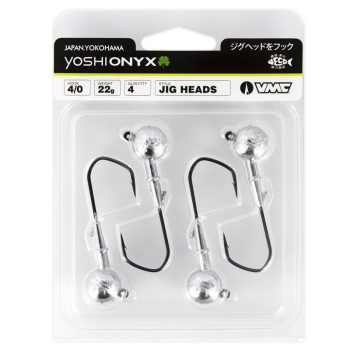 Джиг-Головка YOSHI ONYX Volga Edition 12 гр., кр. Gamakatsu № 4/0 (4 шт.) в интернет магазине Rybaki.ru