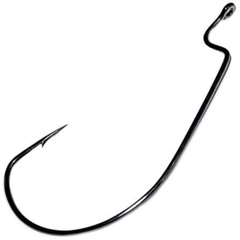 Крючок офсетный CRAZY FISH Wide Range Offset Hook № 2/0 (7 шт.) в интернет магазине Rybaki.ru