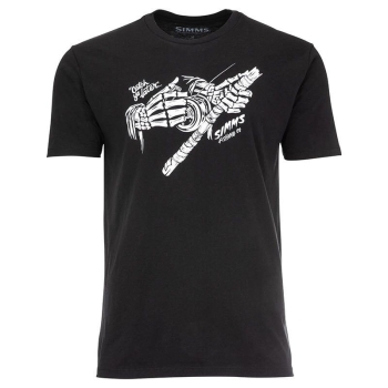 Футболка SIMMS Grim Reeler T-Shirt цвет Black