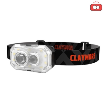 Фонарь налобный CLAYMORE Heady+ Diffused Red цвет Black