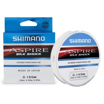 Леска SHIMANO Aspire Silk Shock SPower 150 м 0,1 мм в интернет магазине Rybaki.ru