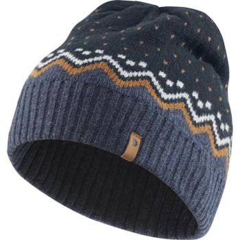 Шапка FJALLRAVEN Ovik Knit Hat цвет Dark Navy