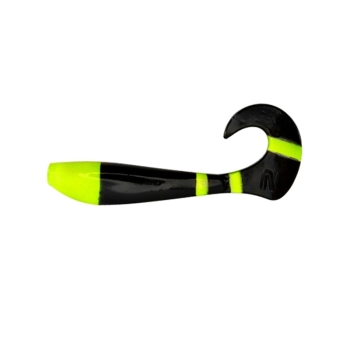 Твистер NARVAL Curly Swimmer 12 см (4 шт.) цв. Bad Santa в интернет магазине Rybaki.ru