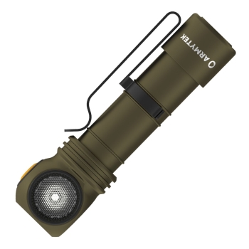 Фонарь налобный ARMYTEK Wizard C2 Pro Magnet USB Белый цвет Olive в интернет магазине Rybaki.ru
