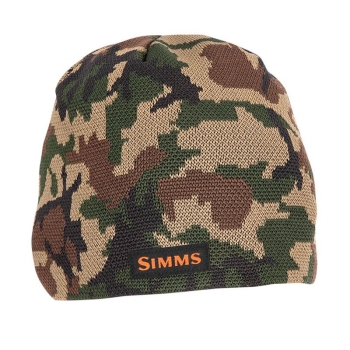 Шапка SIMMS Everyday Beanie цвет Woodland Camo в интернет магазине Rybaki.ru