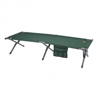 Раскладушка CAMPING WORLD Forest Bed Big цв. Зеленый цвет зеленый в интернет магазине Rybaki.ru