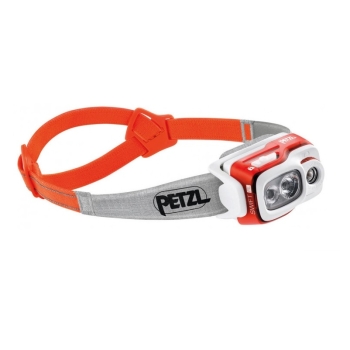 Фонарь налобный PETZL Swift RL 900 люмен цвет оранжевый