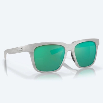Очки поляризационные COSTA DEL MAR Pescador 580G р. L цв. Net Light Gray цв. ст. Green Mirror в интернет магазине Rybaki.ru