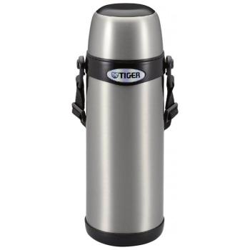 Термос TIGER MBI-A080 Clear Stainless 0,8 л цв. серебристый с черным