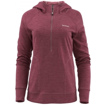 Термокофта SIMMS Women's Bugstopper Hoody цвет Garnet Heather