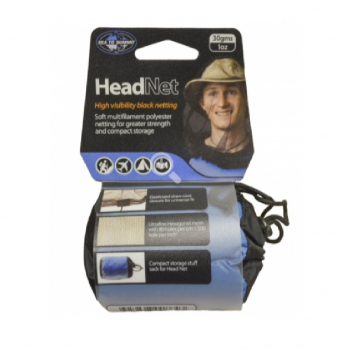 Накомарник SEA TO SUMMIT Nano Mosquito Headnet цв. Black