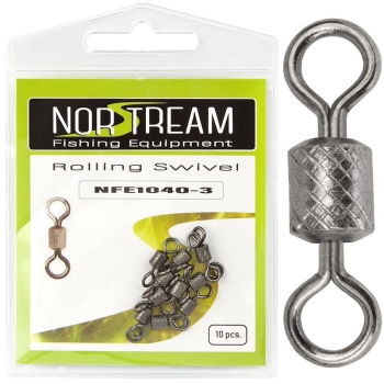 Вертлюг NORSTREAM Rolling swivel 1040 (10 шт.) № 3