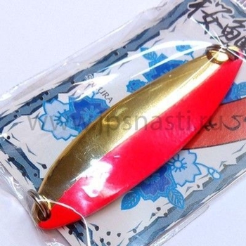 Блесна колеблющаяся SHIMOTSUKE Sakura Masu 10 г цв. MGO в интернет магазине Rybaki.ru