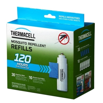 Набор запасной THERMACELL Mega Refill (10 газовых картриджей + 30 пластин) в интернет магазине Rybaki.ru