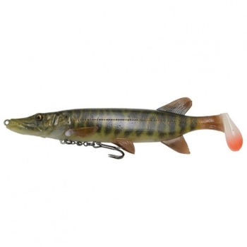 Приманка SAVAGE GEAR 4D Pike shad SS Щука 20 см цв. 01-Striped Pike