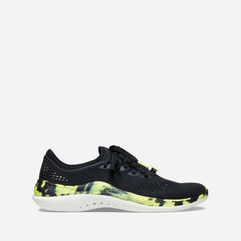 Кроссовки CROCS Lite Ride 360 Marbled Pacer цвет Black / Citrus
