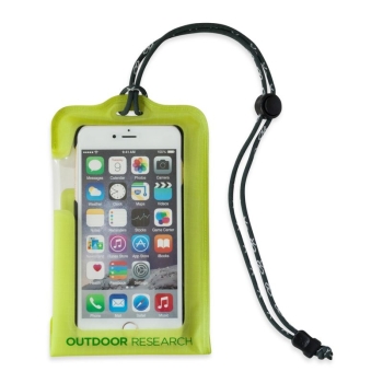 Гермочехол для электроники OUTDOOR RESEARCH Sensor Dry Pocket цвет Lemongrass в интернет магазине Rybaki.ru