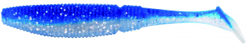 Виброхвост SAKURA Slit Shad 5 см код цв. 045 Sparkling Sardine (20 шт.)