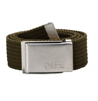 Ремень FJALLRAVEN Merano Canvas Belt цвет Dark Olive