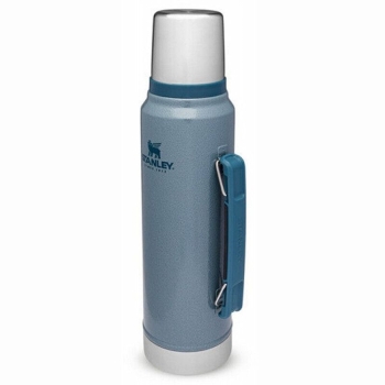 Термос STANLEY Classic 1 л (тепло 24 ч / холод 24 ч) цв. голубой
