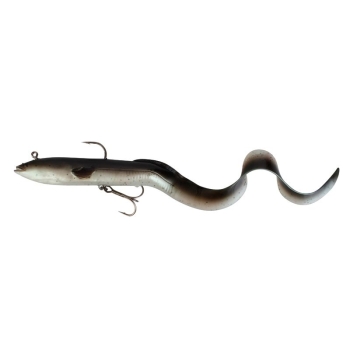 Приманка SAVAGE GEAR Real Eel 20 см цв. 01-Black Green Pearl NL