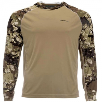 Термокофта SIMMS Bugstopper Solarflex Hoody цвет Riparian Camo