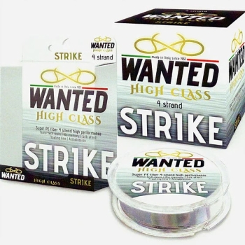 Плетенка WANTED Strike 4X 150 м цв. разноцветный 0.8 PE в интернет магазине Rybaki.ru