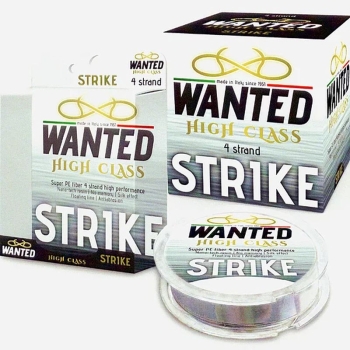 Плетенка WANTED Strike 4X 150 м цв. розовый 0.2 PE в интернет магазине Rybaki.ru