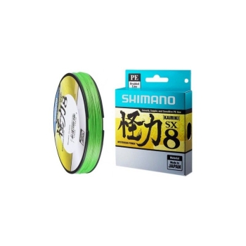 Плетенка SHIMANO Kairiki 8 PE 150 м цв. зеленый 0,06 мм в интернет магазине Rybaki.ru