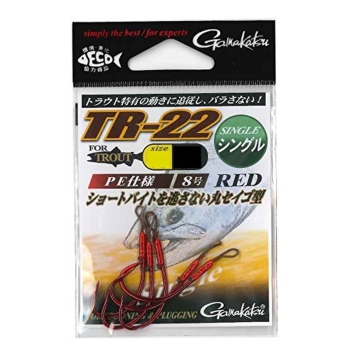 Крючок одинарный GAMAKATSU TR24 Drift Single Hook № 1 (5 шт.)