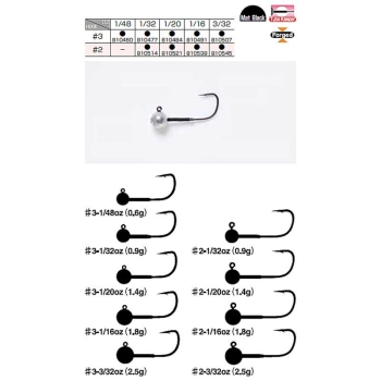 Джиг-Головка DECOY VJ-74 Plus Magic № 2 0,9 гр 1/32 oz в интернет магазине Rybaki.ru