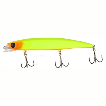 Воблер JACKALL Rada Minnow 114 цв. chartreuse & orange head в интернет магазине Rybaki.ru