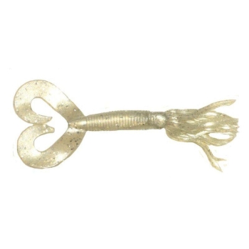 Твистер PRADCO YUM Gonzo Grub 12,5 см 5 (10 шт.) цв. pearl silver flake в интернет магазине Rybaki.ru