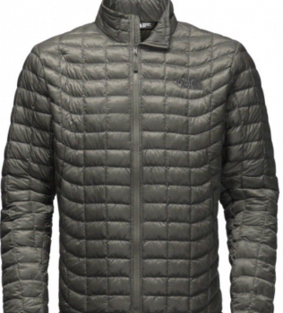 Куртка THE NORTH FACE Thermoball Jacket цвет Black / Fusebox Grey в интернет магазине Rybaki.ru