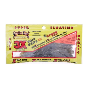 Рак STRIKE KING 3X Craw 11,5 см код цв. 46 цв. коричневый / черные блестки в интернет магазине Rybaki.ru