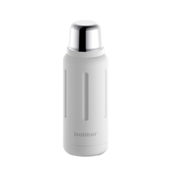 Термос BOBBER Flask 1 л (тепло 48 ч / холод 72 ч) цв. Iced Water (белый) в интернет магазине Rybaki.ru