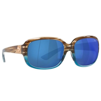 Очки поляризационные COSTA DEL MAR Gannet 580P р. M цв. Shiny Wahoo цв. ст. Blue Mirror в интернет магазине Rybaki.ru