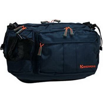 Сумка рыболовная GEECRACK Gee602 Hip Bag Type-2 цвет Navy в интернет магазине Rybaki.ru