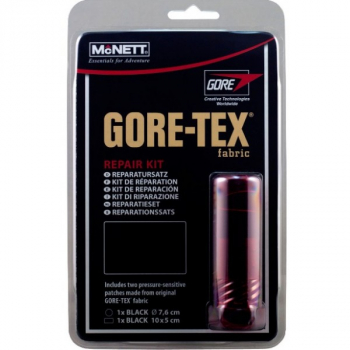 Набор заплаток GEAR AID Gore-Tex Fabric Patches цв. черный (10 х 5 см / диам. 7,6 см)