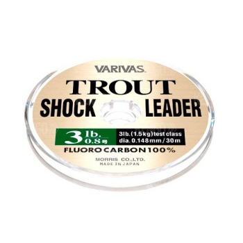 Флюорокарбон VARIVAS Trout Shock Leader 30 м # 1,5 в интернет магазине Rybaki.ru