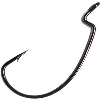 Крючок офсетный CRAZY FISH Big Game Offset Hook № 4/0 (5 шт.) в интернет магазине Rybaki.ru